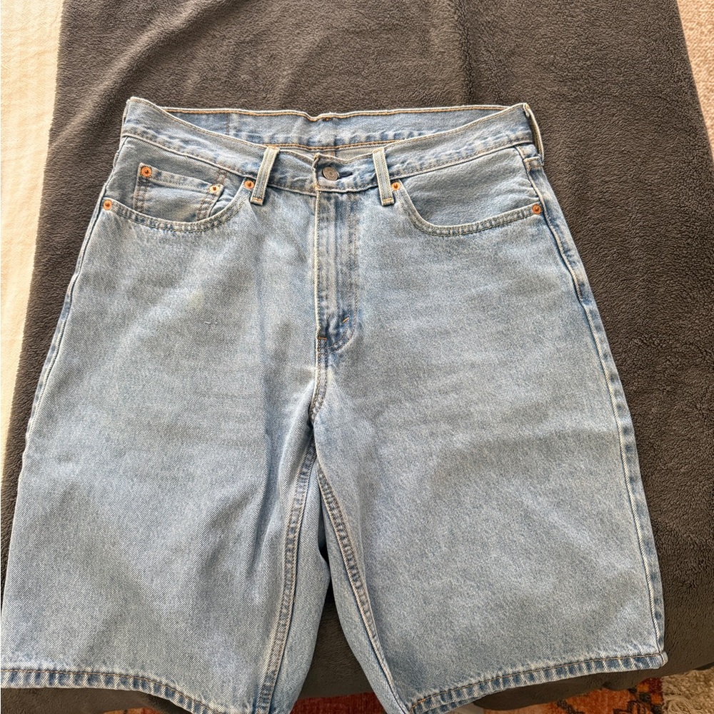 Levi's Blue Jorts Relaxed Fit